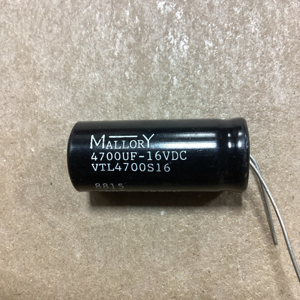 Mallory 4700UF 16VDC VTL 4700S16 Lot Of 9 G73