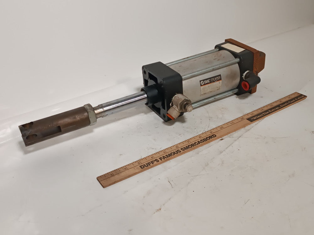 SMC NCDA1C325-0400-X2US Pneumatic Cylinder with Adapter, 250psi Max, 17.5 kgf