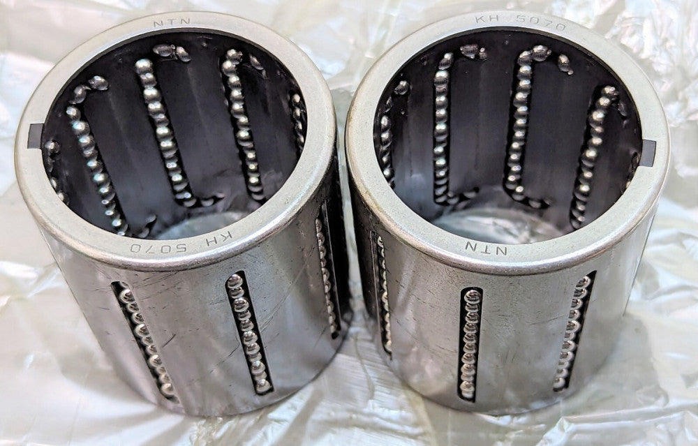 Set Of (2) Linear Motion Ball Bearing 50x62x70mm KH5070 NTN NEW [B3B4]