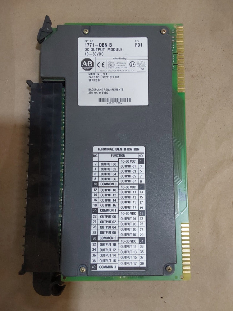 Allen Bradley 1771-OBN B F01 96211671 10-30VDC