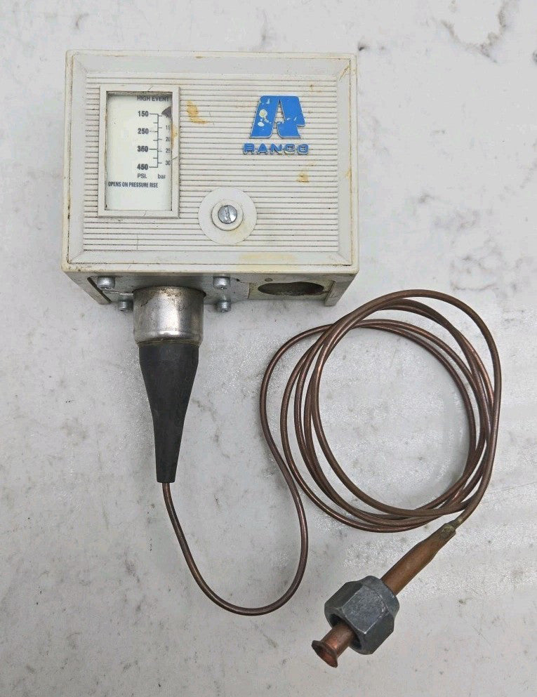 Ranco 016-200-070 Reset Control High Pressure Control Switch 150-450 Psig Used