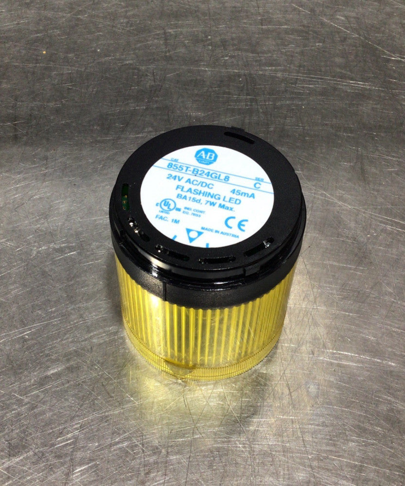 Allen Bradley 855T-B24GL8 Unused Yellow