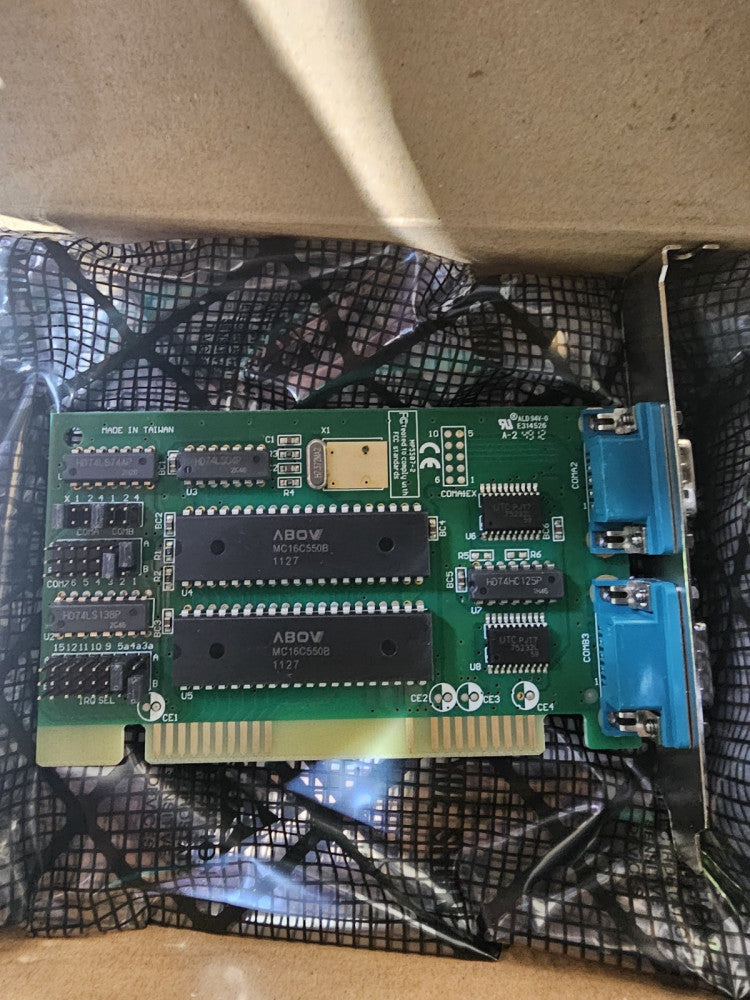 StarTech.com ISA2S550 2 Port RS232 Serial Card with 16550 UART.   #j4