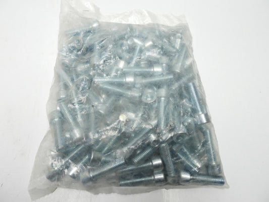 100pcs M-10 1.50 x 35mm 8.8 SHCS Socket Heat Cap Screw Zinc Plated Steel Fabory