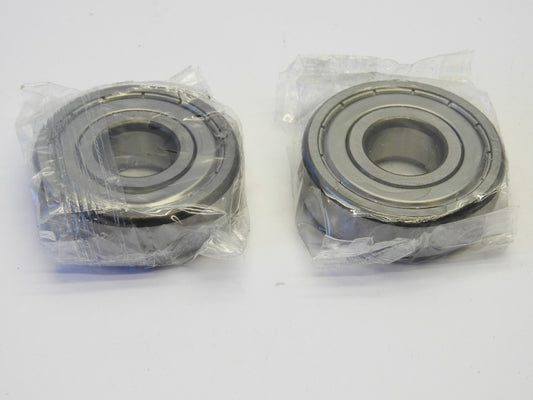 (Lot of 2) SKF 6303-2ZJEM Radial Deep Groove Ball Bearing Double Shielded
