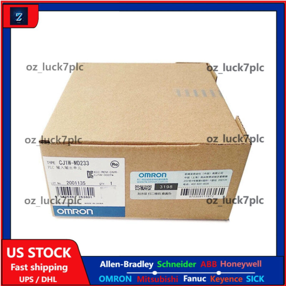 NEW OMRON CJ1W-MD233 PLC FREQUENCY INVERTER MODULE 24DC