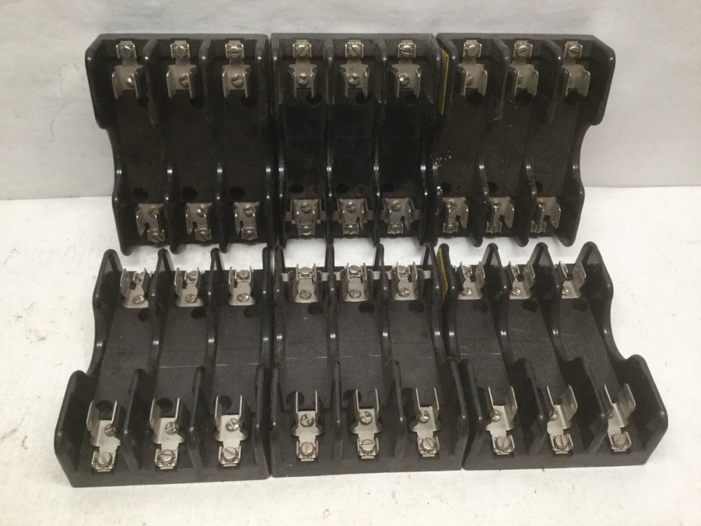 Bussmann 1BR029 Fuse Holder, 3 Pole, 30A, 600V (Lot of 6)