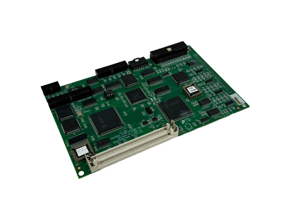 USED UNIVERSAL LASER SYSTEMS 150-0264-00-C SUPERSPEED DUAL RASTER CPU BOARD