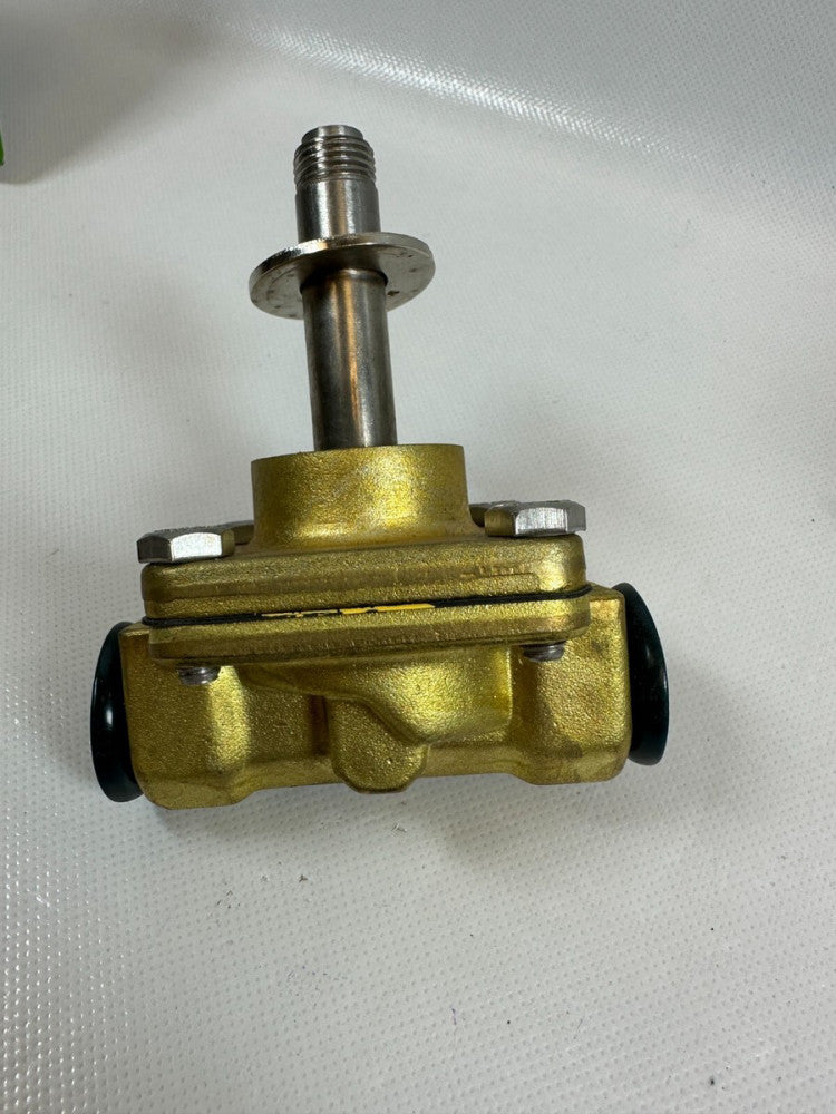 GC VALVES S201GF02V5DG4 1/2" NPT, 2-Way Brass Solenoid Valve, Closed, Viton, NEW