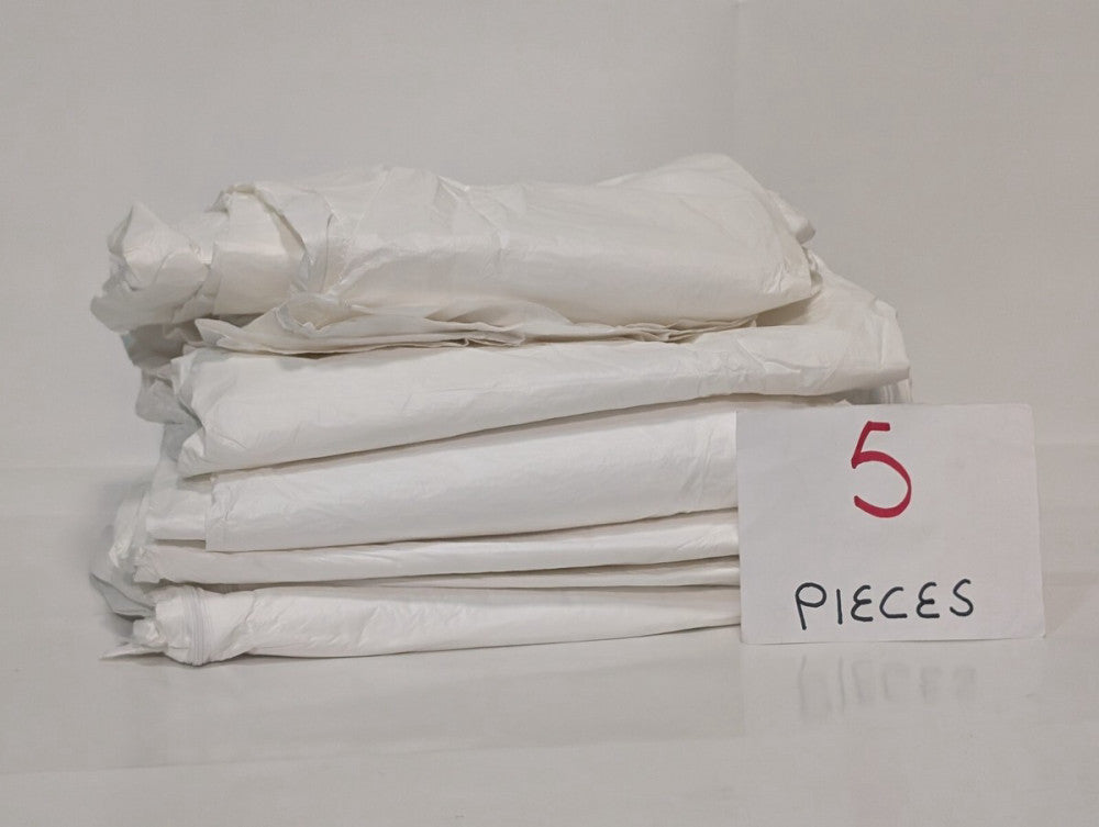 Lot of 5 Lakeland LI 13-3115216 MicroMax NS, Sz: 2XL Hooded Disposable Coveralls