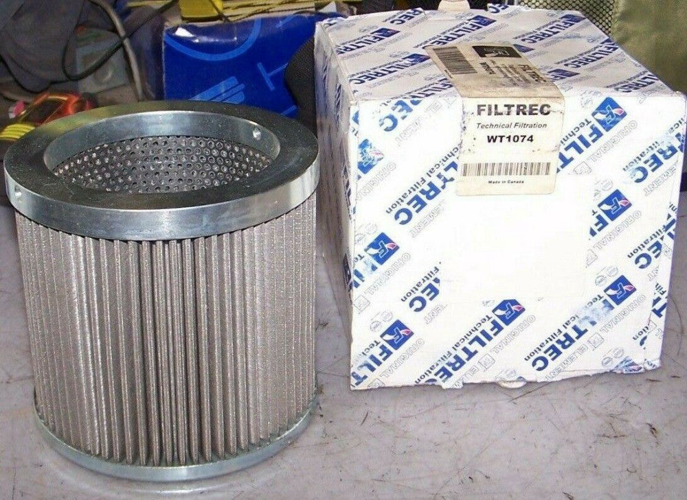 NEW FILTREC WT1074 HYDRAULIC OIL FILTER 4-3/8" ID 6" OD 5-5/8" HIGH