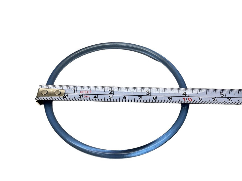 Round Polyurethane Blue O-ring 163K467H01 4" OD 1/4" Thick (LOT OF 6)