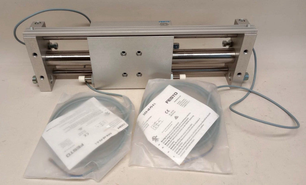 Festo SLM-25-160-KF-A-G-S-E-CS Linear Cylinder Assembly 11917068 WE2810