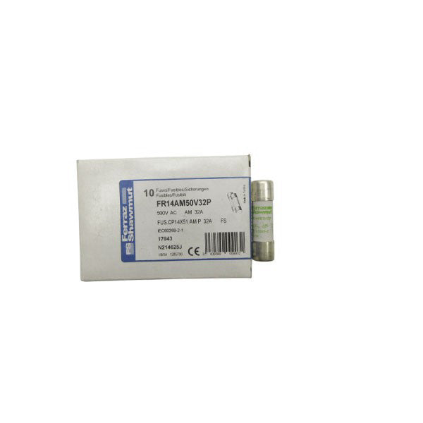 FERRAZ SHAWMUT FR14AM50V32P 500VAC 32A (PKG OF 10) NSMP