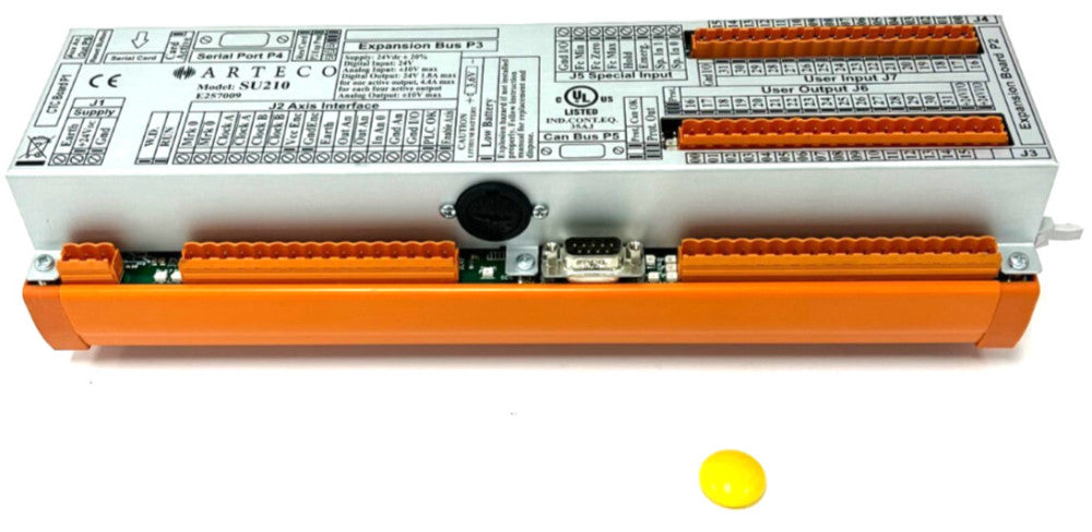 ARTECO SU210 SERVO AXIS CONTROLLER 24VDC .5AMP INPUT 32 OUTPUT 32 OAL 12-1/2"