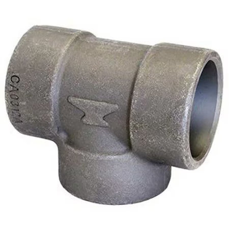Anvil 0362026205 Tee Tee, 2" Pipe, Socket Weld, Black Forged Steel, Class 3000
