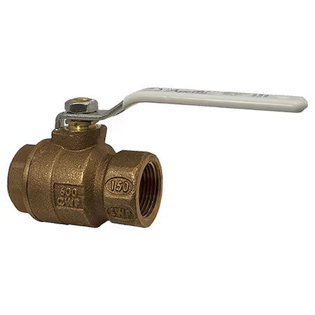 Apollo Valves 77Clf10701a 1-1/2" Fnpt Bronze Ball Valve 2-Way