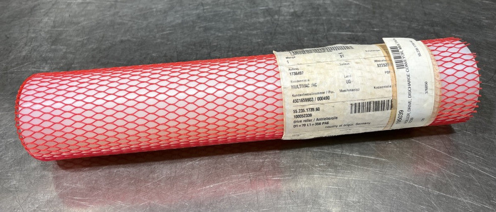 Multivac Roller, Drive Discharge Conveyor Mutlivac R230 Nos Surplus