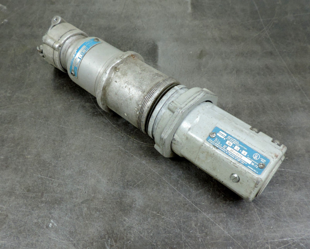 Crouse Hinds APR-6355 Plug Housing w/ Arktite Plug APJ-6375
