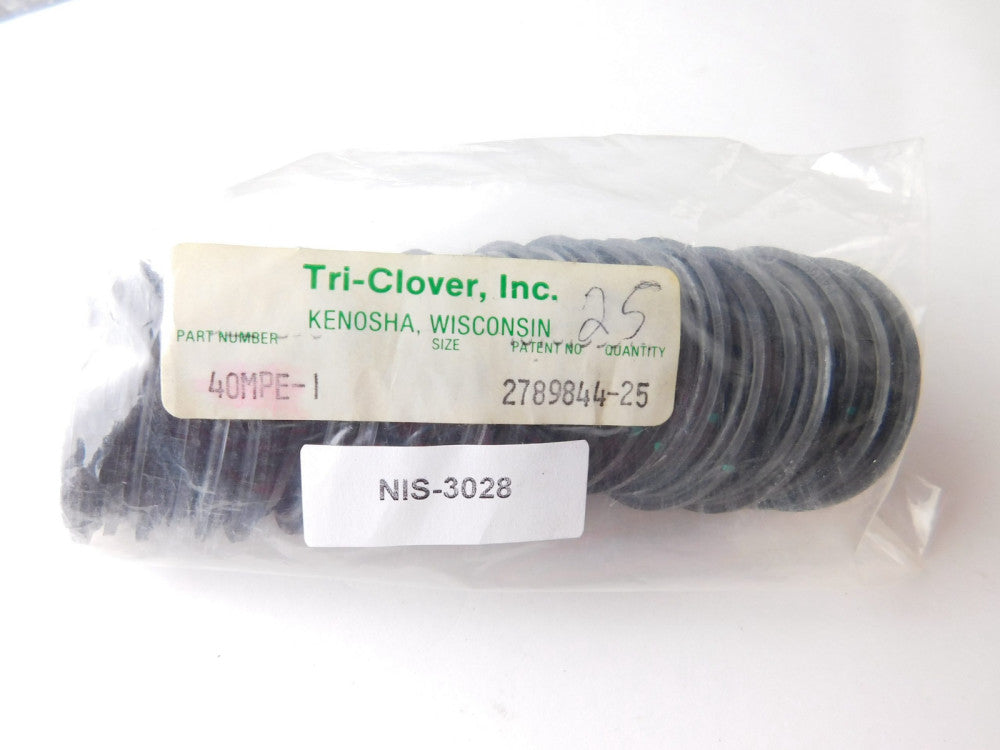 *Lot of 25* Tri-Clover 40MPE-1 Gaskets - NEW Surplus!