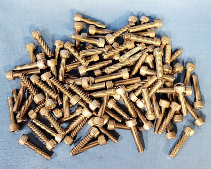 SOCKET HEAD CAP SCREW M8-1.25 X 35MM STAINLESS STEEL (LOT OF 90)