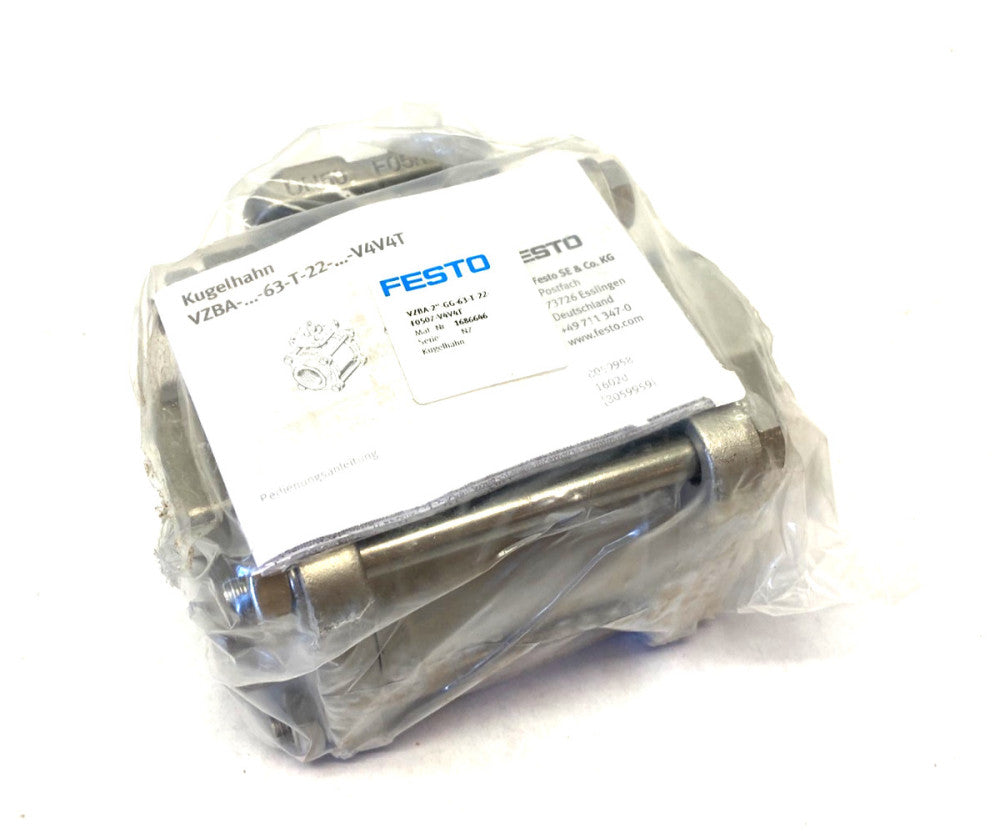 Festo VZBA-2"-GG-63-T-22-F0507-V4V4T Ball Valve Actuator 2-Way 1686646