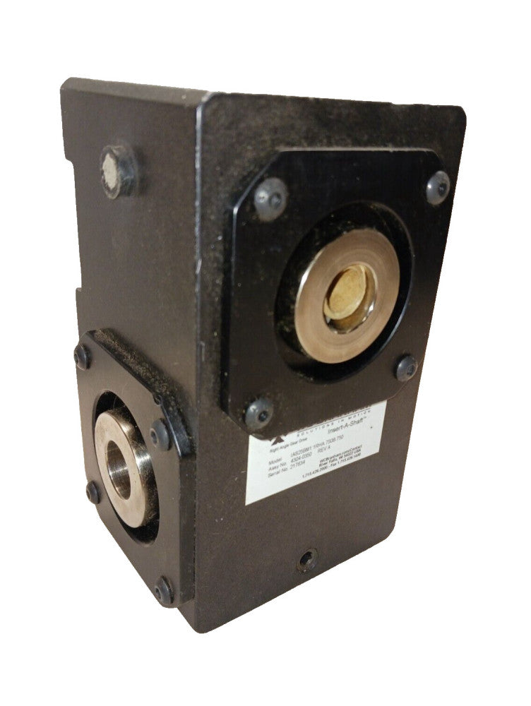 NEW WC BRANHAM 1" INSERT-A-SHAFT RIGHT ANGLE GEAR DRIVE IAS25BM1:1RHA.750B