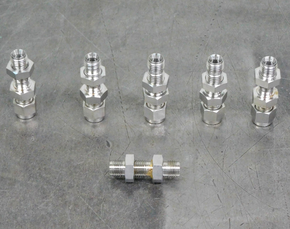Ham-Let 86760550 Compression Tube Connector 316 SS 1/8 in. NPT Lot of Six (6)