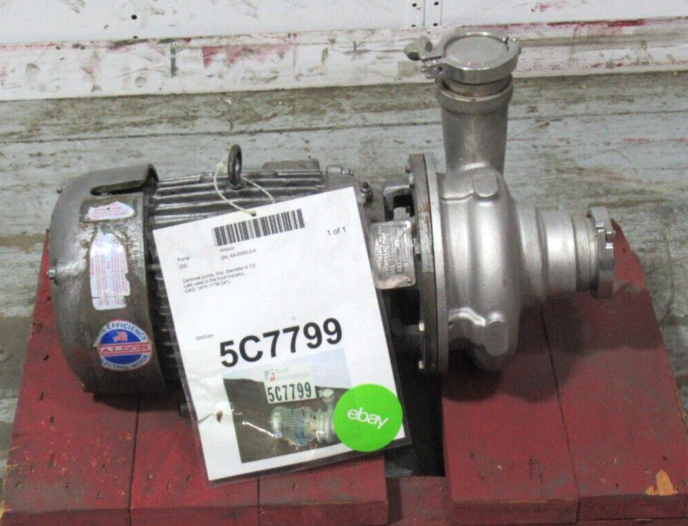 Ampco Pump Company Model 3X2 1/2  Z02 Centrifugal Pump