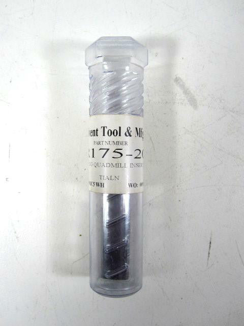 Advent Tool IFR175-20Z 2" LOC 0.188" Thick Quadmill Insert NEW