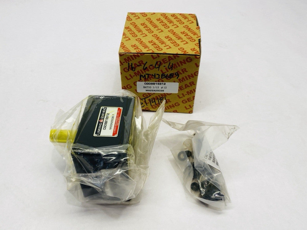LIMING CG09B15S12 Compact Gear Head 1/15 Ratio Size 90 12mm Shaft
