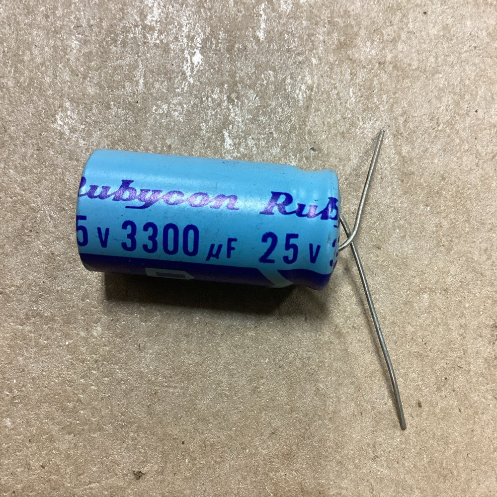RUBYCON 3300uf 25v 85C Lot Of 8 A35