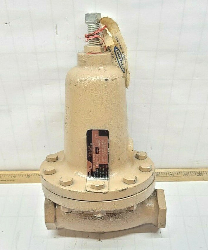 NEW CASHCO PRESSURE REGULATOR VALVE 3/4" NPT 1000HP CI/CI/D1/L 400 PSIG 