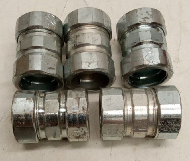 Rigid 3/4" EMT Compression Coupling (Lot Of 5)