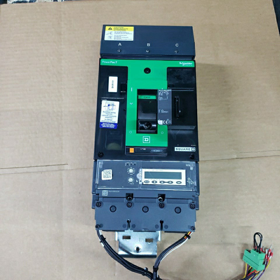 1) New no Box Square D LJA36400CU53XEHACSAYH3YP 3p 600v 400a 65k LI TRIP