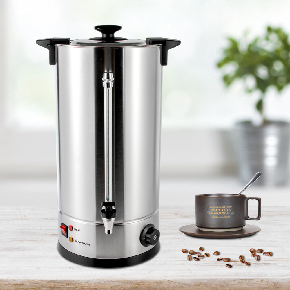 25L Electric Hot Water Boiler Stainless Steel Tea Urn Coffee Boiler Water Boiler