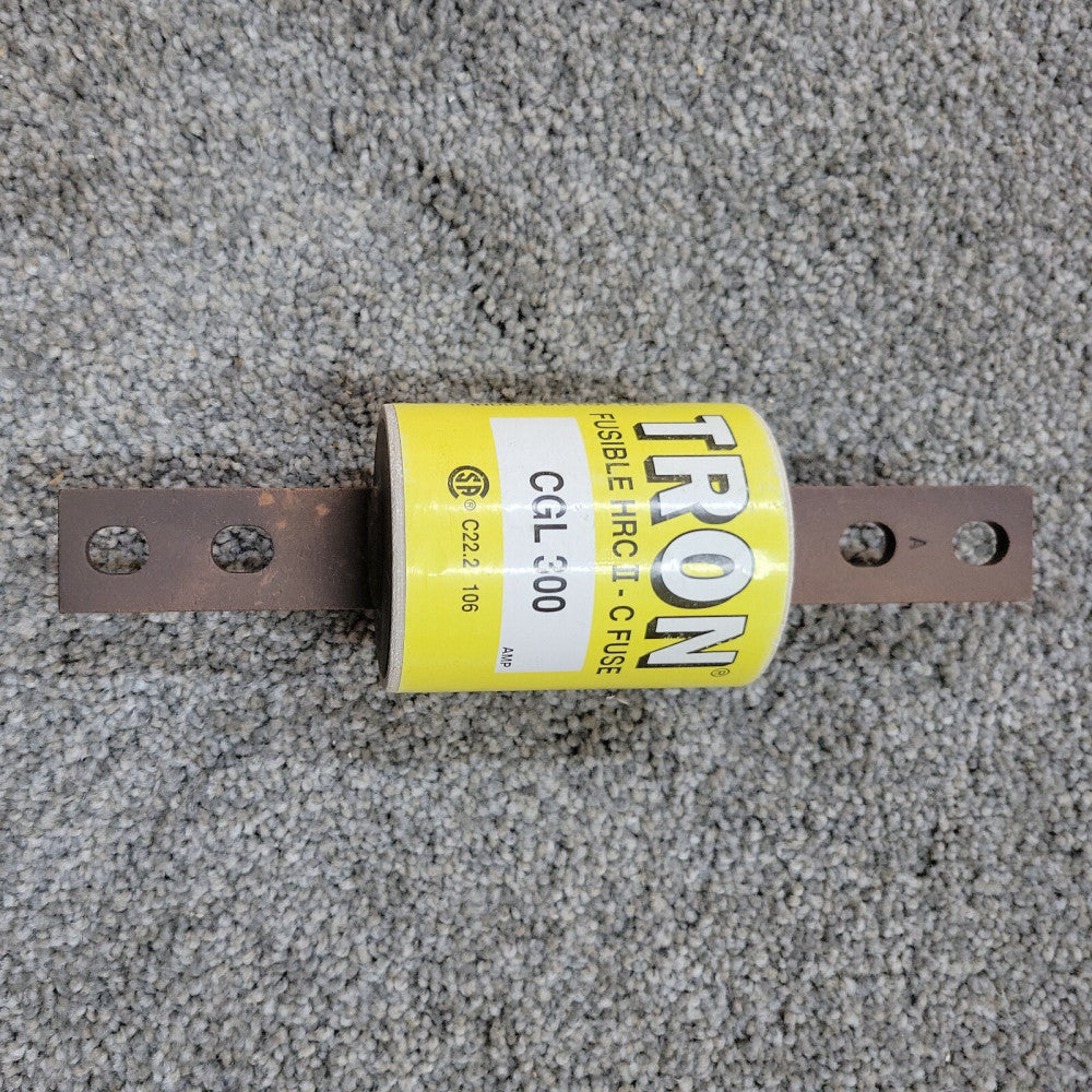 Bussmann Cooper TRON Fusible HRC II - C Fuse Model CGL 300 ~ 300A - 600V A.C.