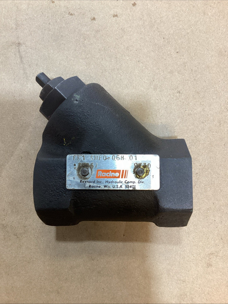 RACINE FF1 SHPO 06H 01 NSNB - VALVE..F118