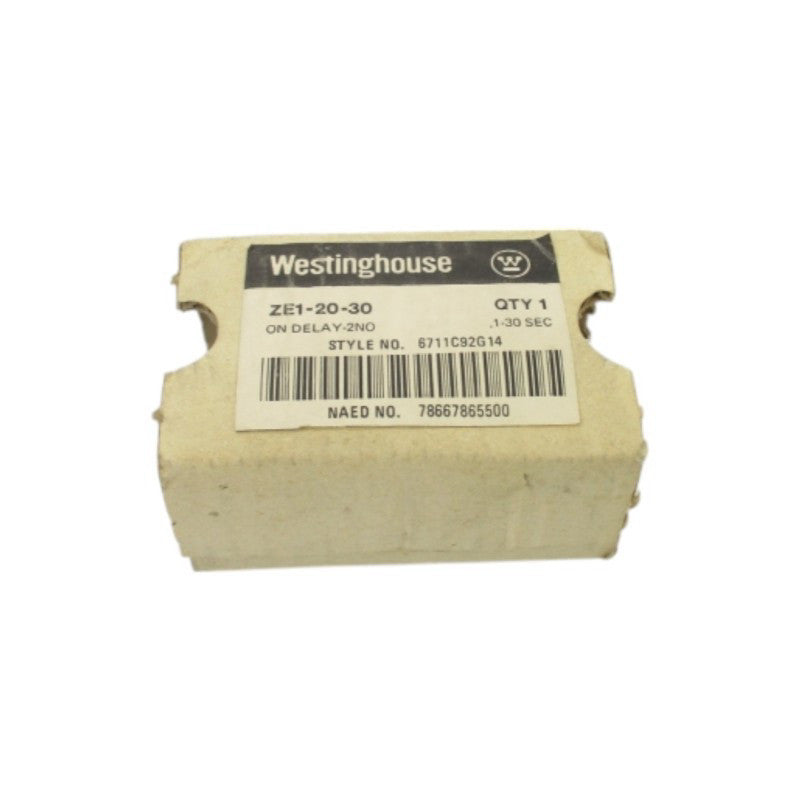 WESTIGHOUSE ZE1-20-30 6711C92G14 .1-30SEC NSFS