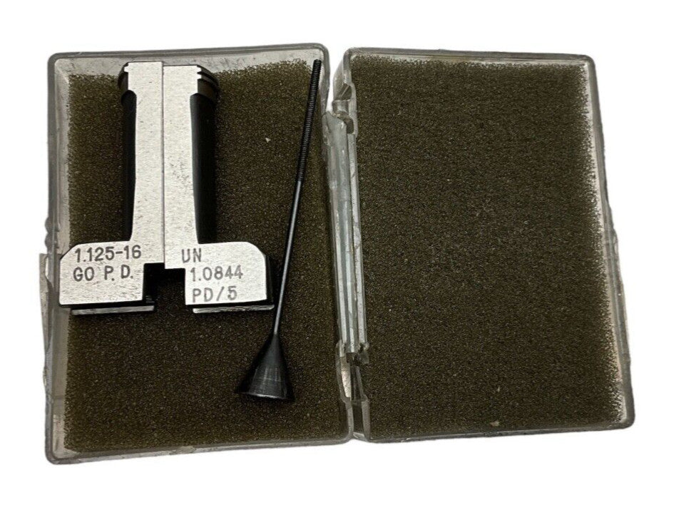 JOHNSON GAGE  .1125-16 UN  1.0844  PD/5 Thread Gage / Comparator Segments
