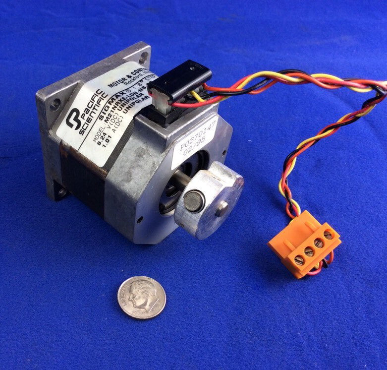 PACIFIC SCIENTIFIC SIGMAX M21NRXE-LDN-NS-00 1.8° STEP MOTOR