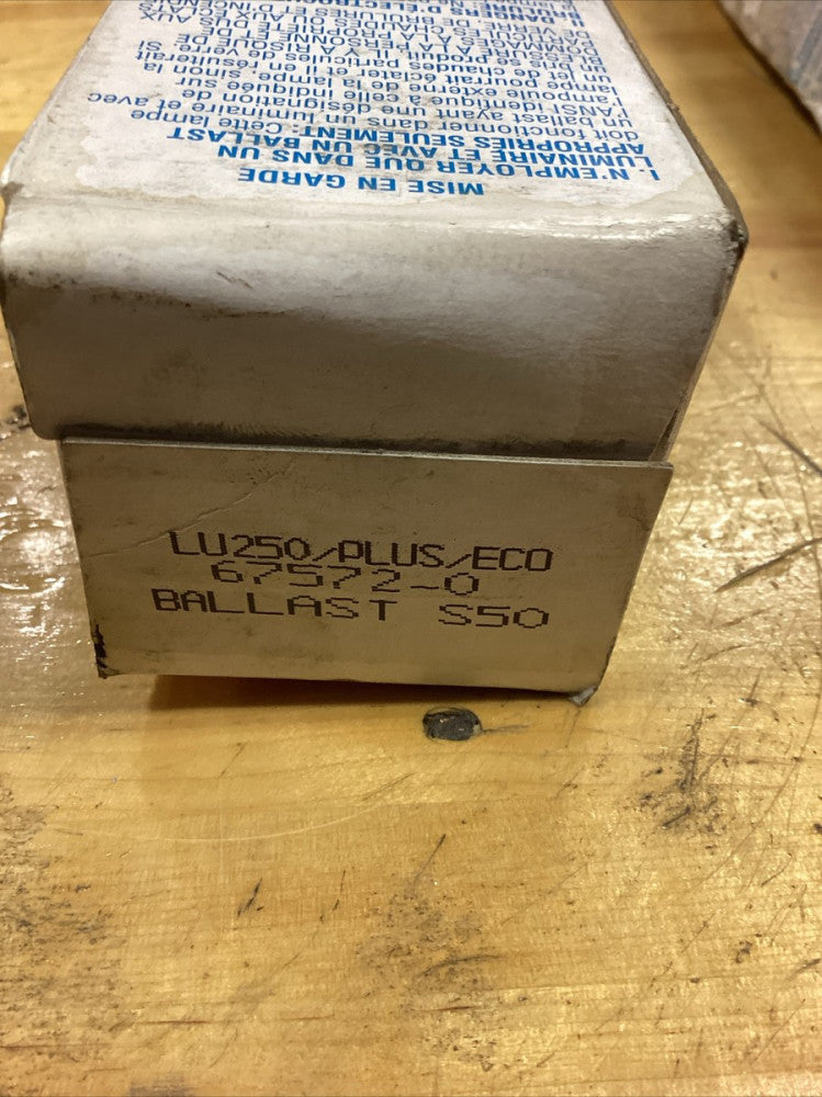 SYLVANIA BALLAST S50 LUMALUX LAMP HIGH PRESSURE SODIUM Lot Of 3