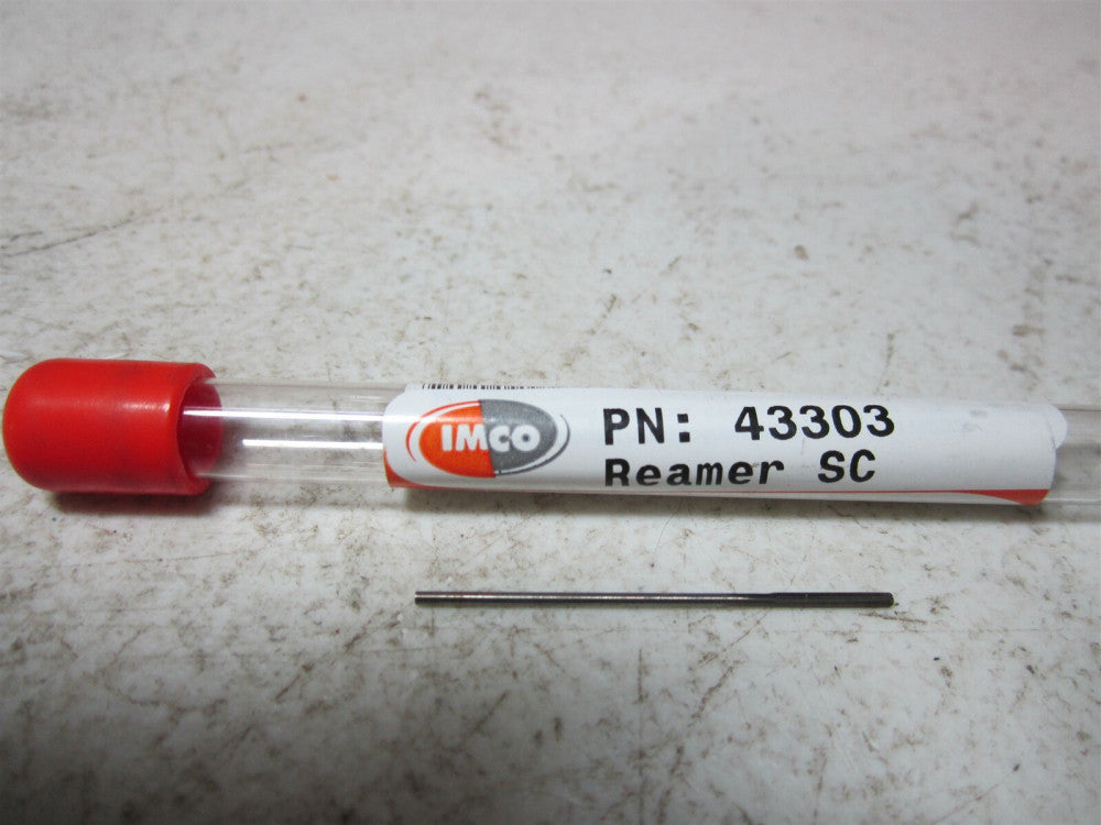 IMCO (43303) 3/64 x 5/16 x 1-3/8 Straight Flute Right Hand Cut R10 Reamer