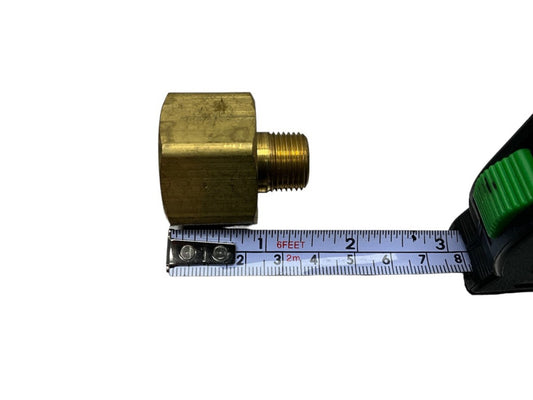 222P-12-6 Female X Male Adapter, Brass, 3/4 In