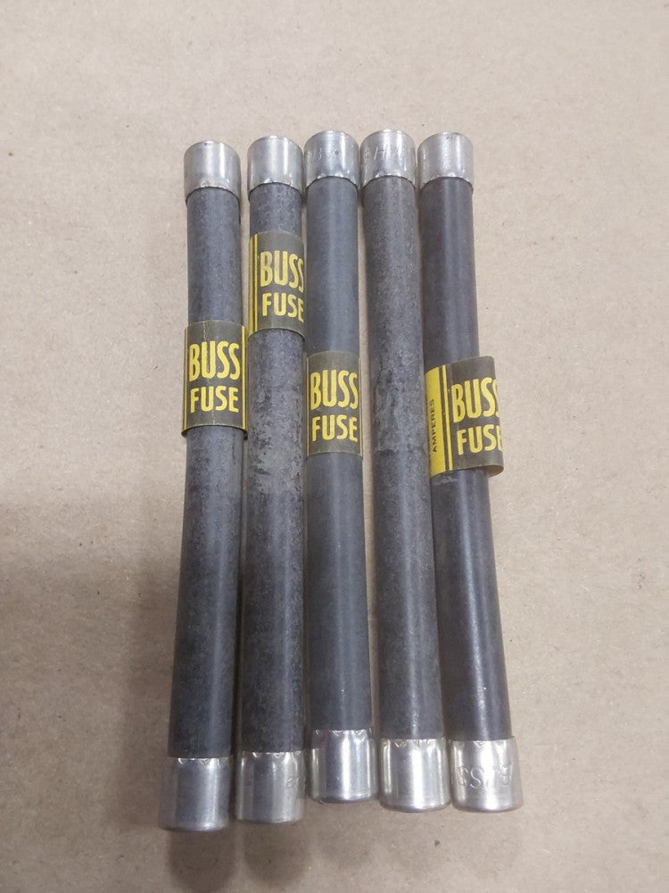Bussmann Fuse HVB 1/2 Buss High Voltage Fuse, Lot Of 5