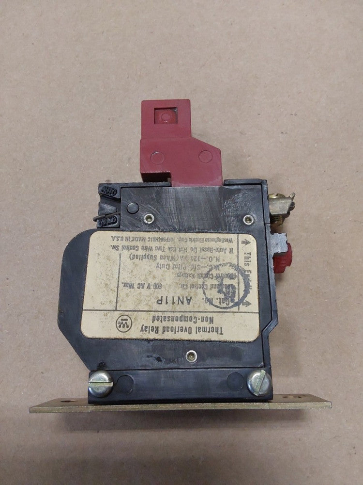 NEW Westinghouse AN11P THERMAL OVERLOAD RELAY 600VAC 