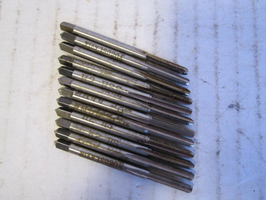#5-44 3-Flute HSS H2 Bottoming Hand Taps - Lot of 12