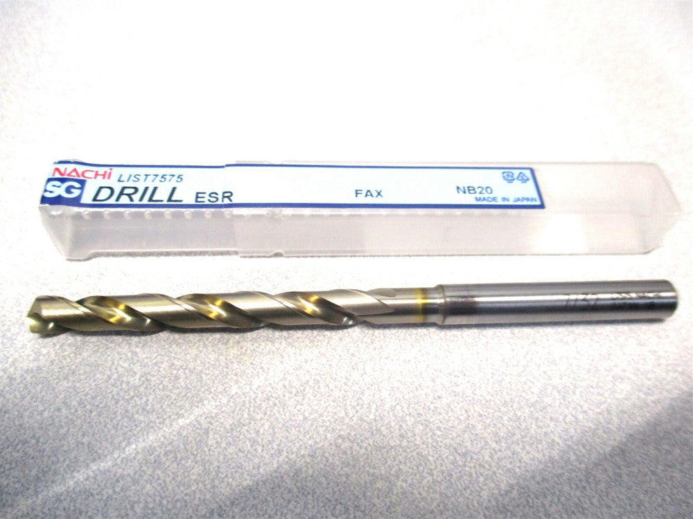 Nachi (1464819) 7/32 x 3-7/8 2-Flute RH HSCO Split Point Jobbers Length Drill