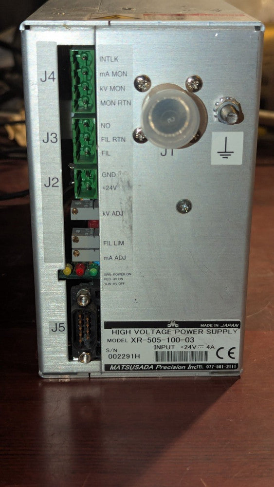 Matsusada High Voltage Power Supply XR-505-100-03 0-50kV 100W