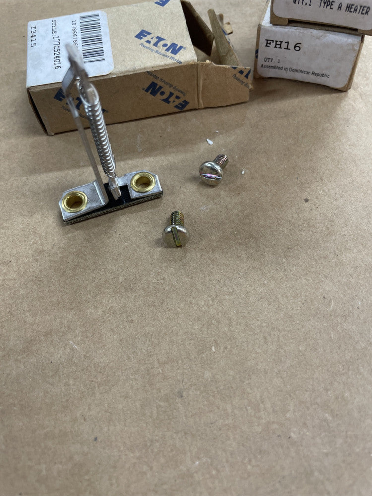 1) New Old Stock! Cutler Hammer Eaton Overload Relay Thermal Units Heater FH16